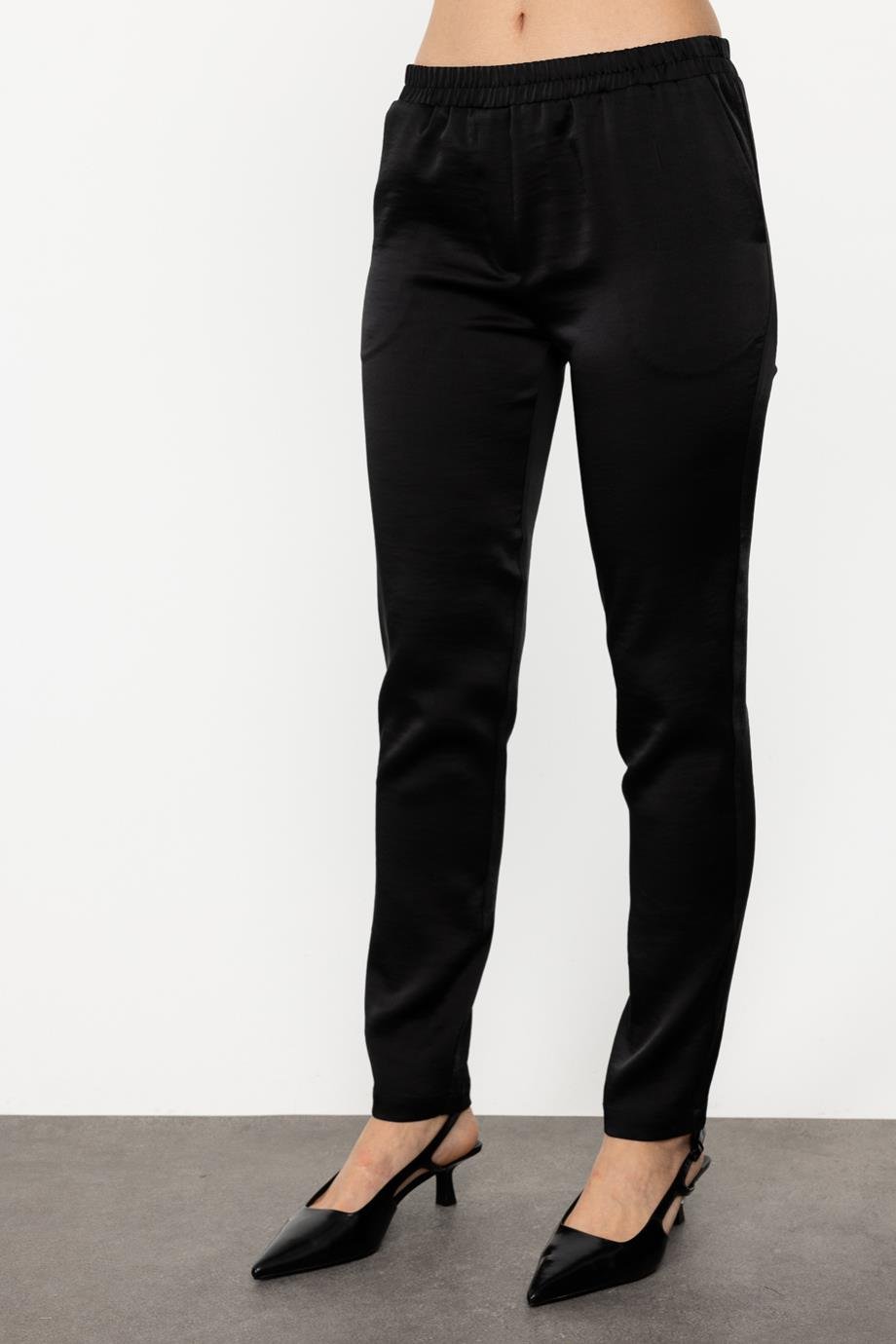 EKOL1176-2Y4 EKOL PANTOLONSİYAH