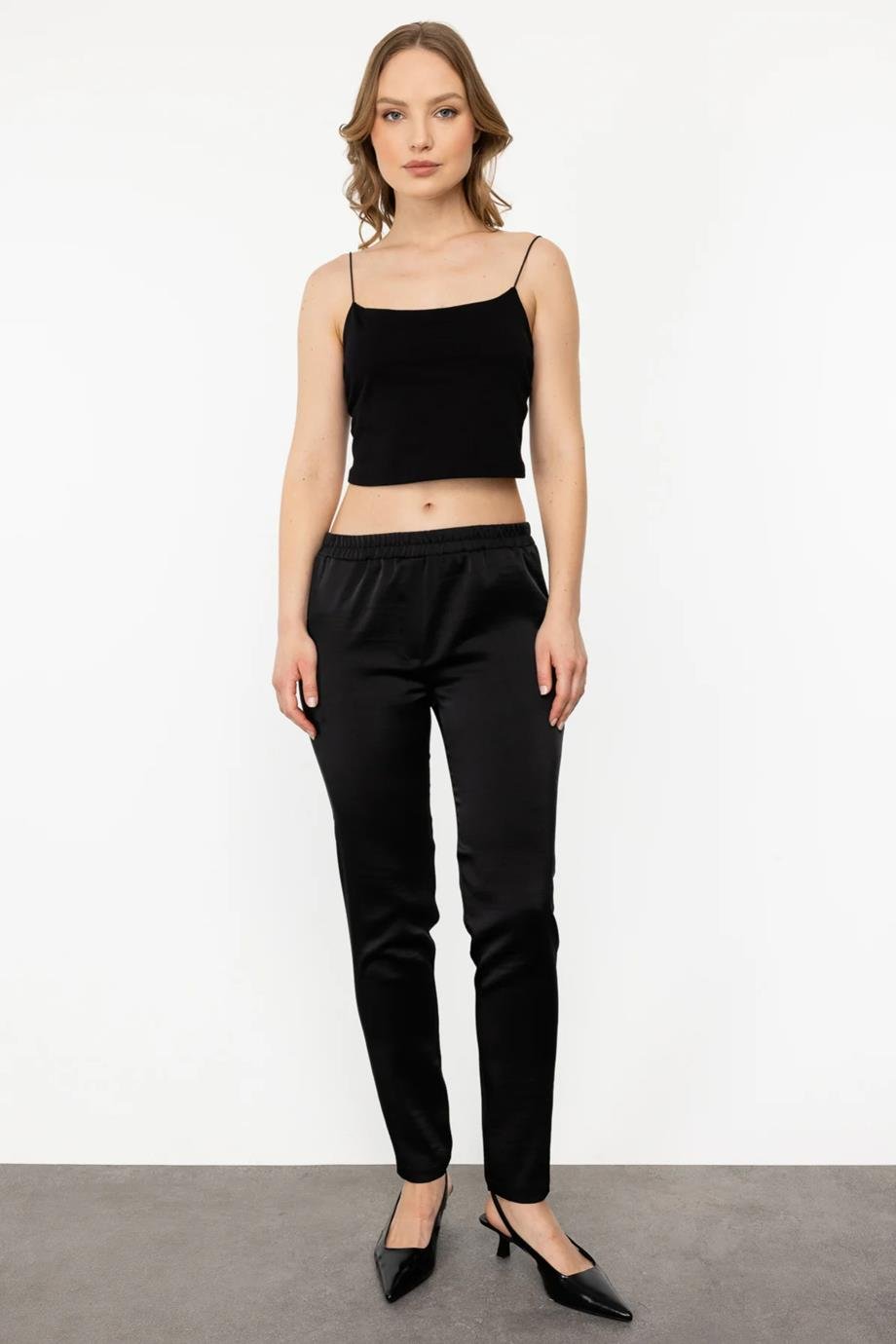 EKOL1176-2Y4 EKOL PANTOLONSİYAH