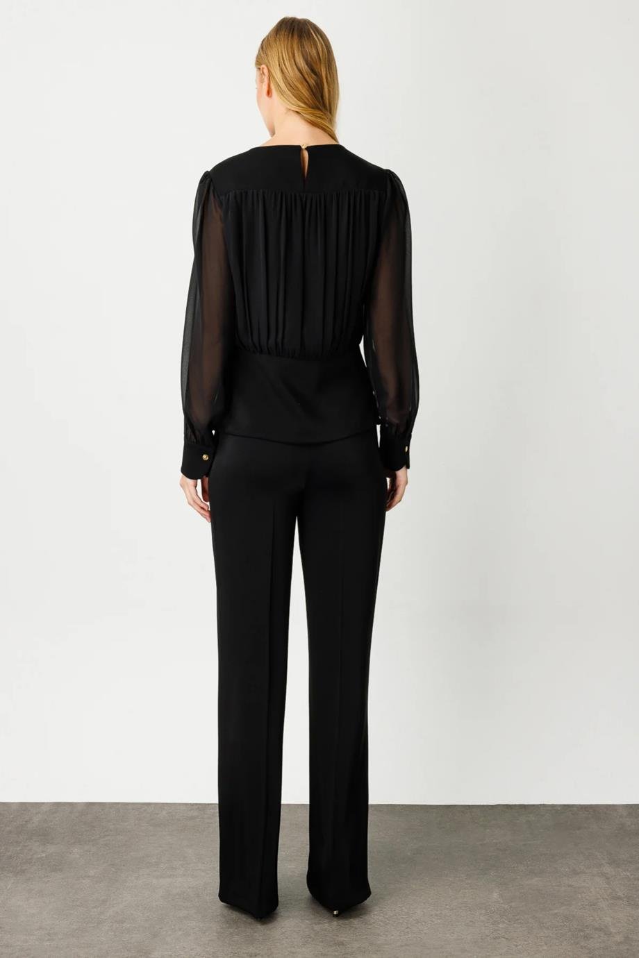 EKOL1182-2Y4 EKOL BLUZSİYAH