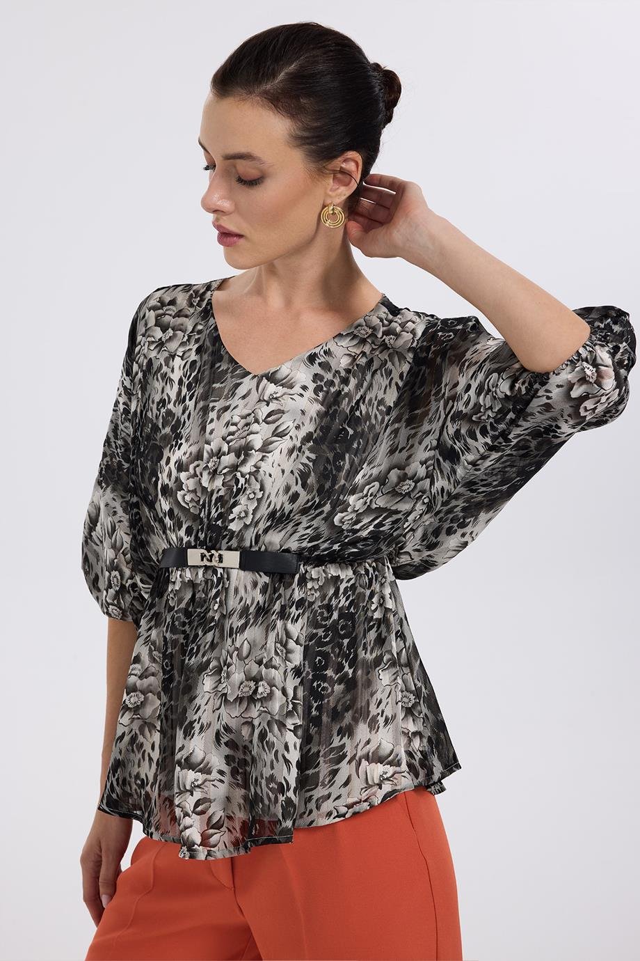 EKOL2167-2K5 EKOL BLUZGRİ