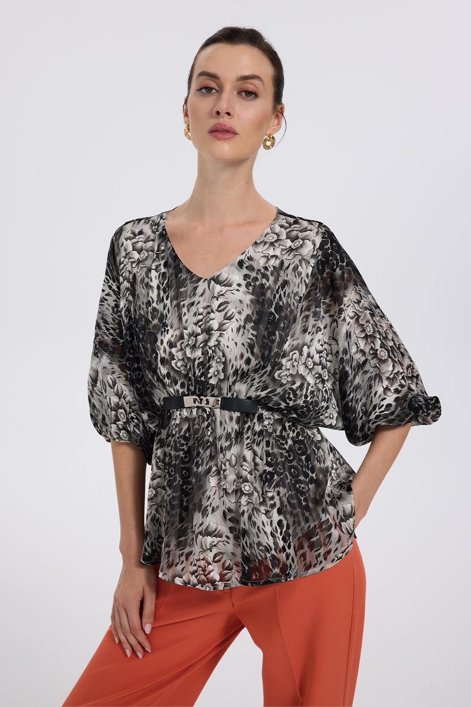 EKOL2167-2K5 EKOL BLUZGRİ