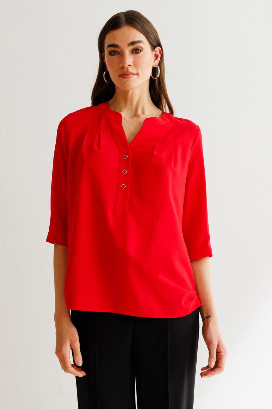 EKOL3018-2Y5 EKOL BLUZKIRMIZI