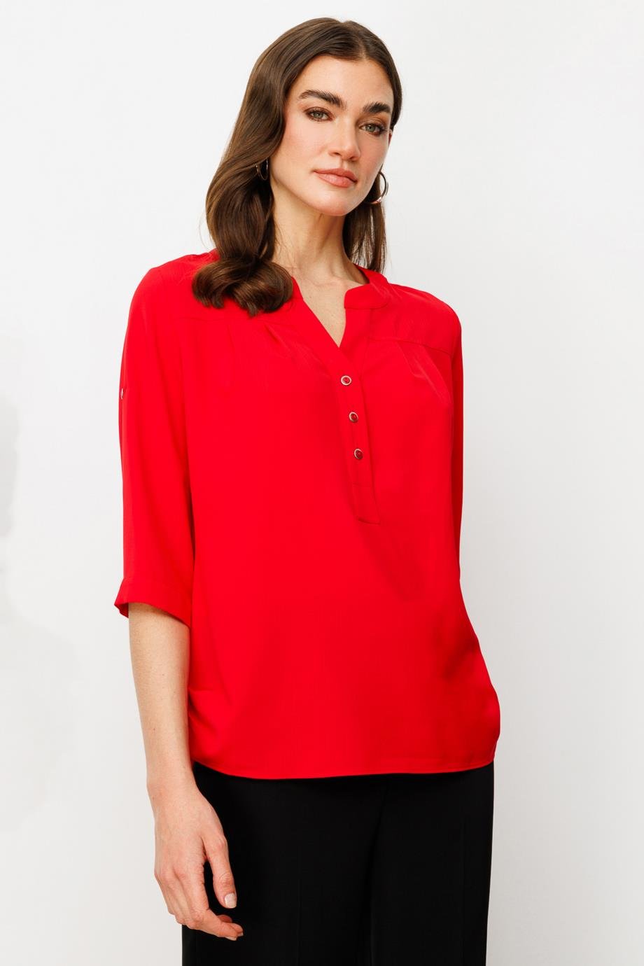 EKOL3018-2Y5 EKOL BLUZKIRMIZI