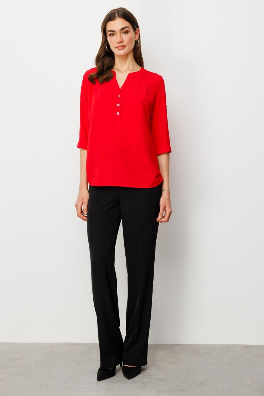 EKOL3018-2Y5 EKOL BLUZKIRMIZI