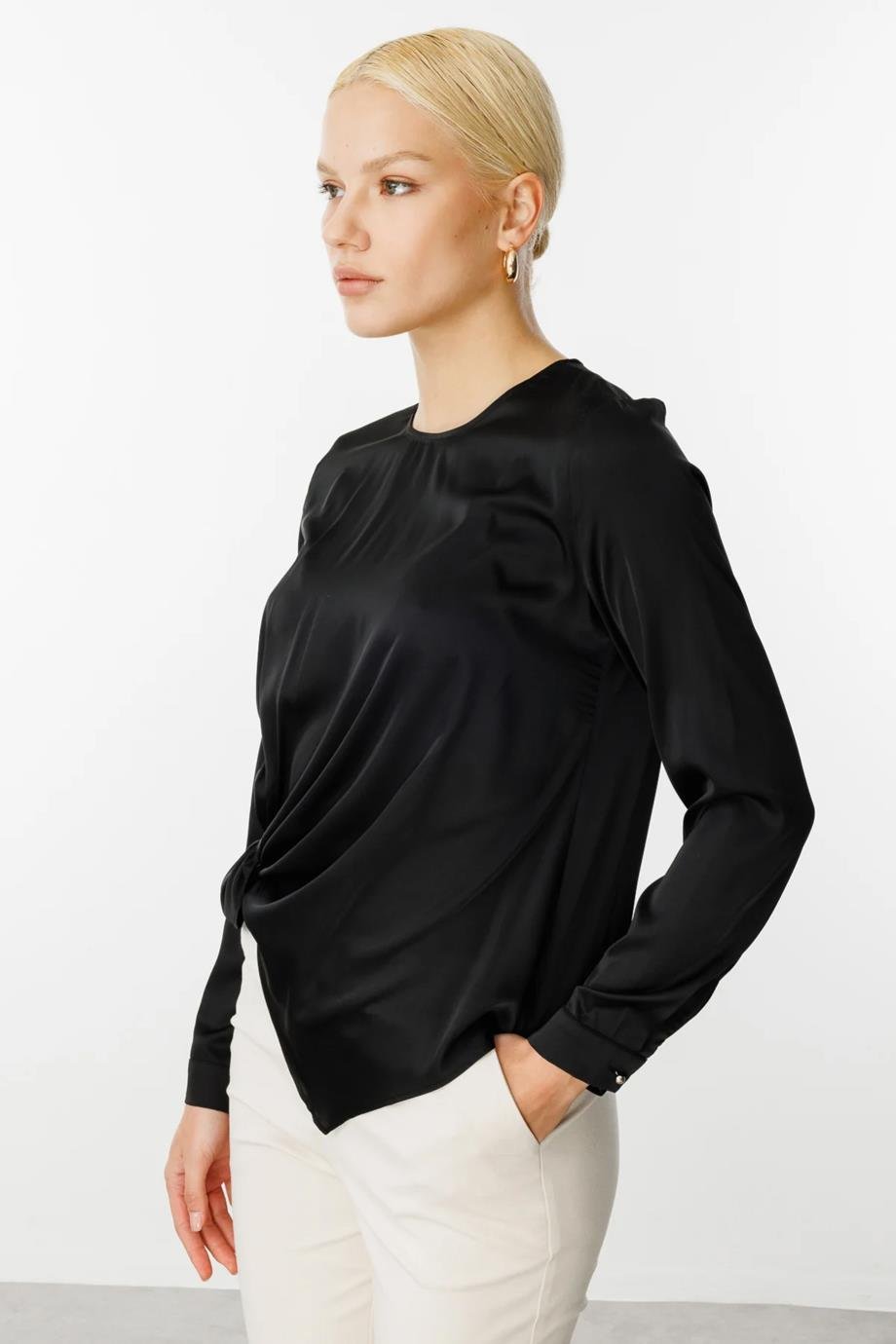 EKOL3036-2Y5 EKOL BLUZSİYAH