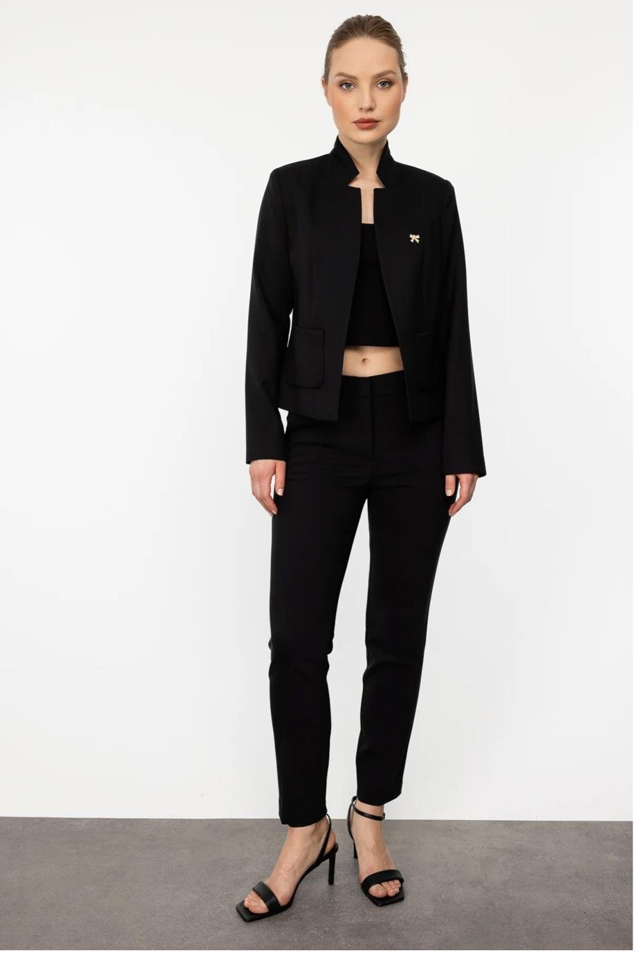 EKOL3062-2Y4 EKOL PANTOLONSİYAH