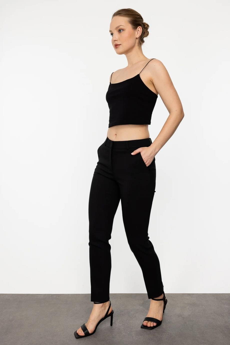 EKOL3062-2Y4 EKOL PANTOLONSİYAH