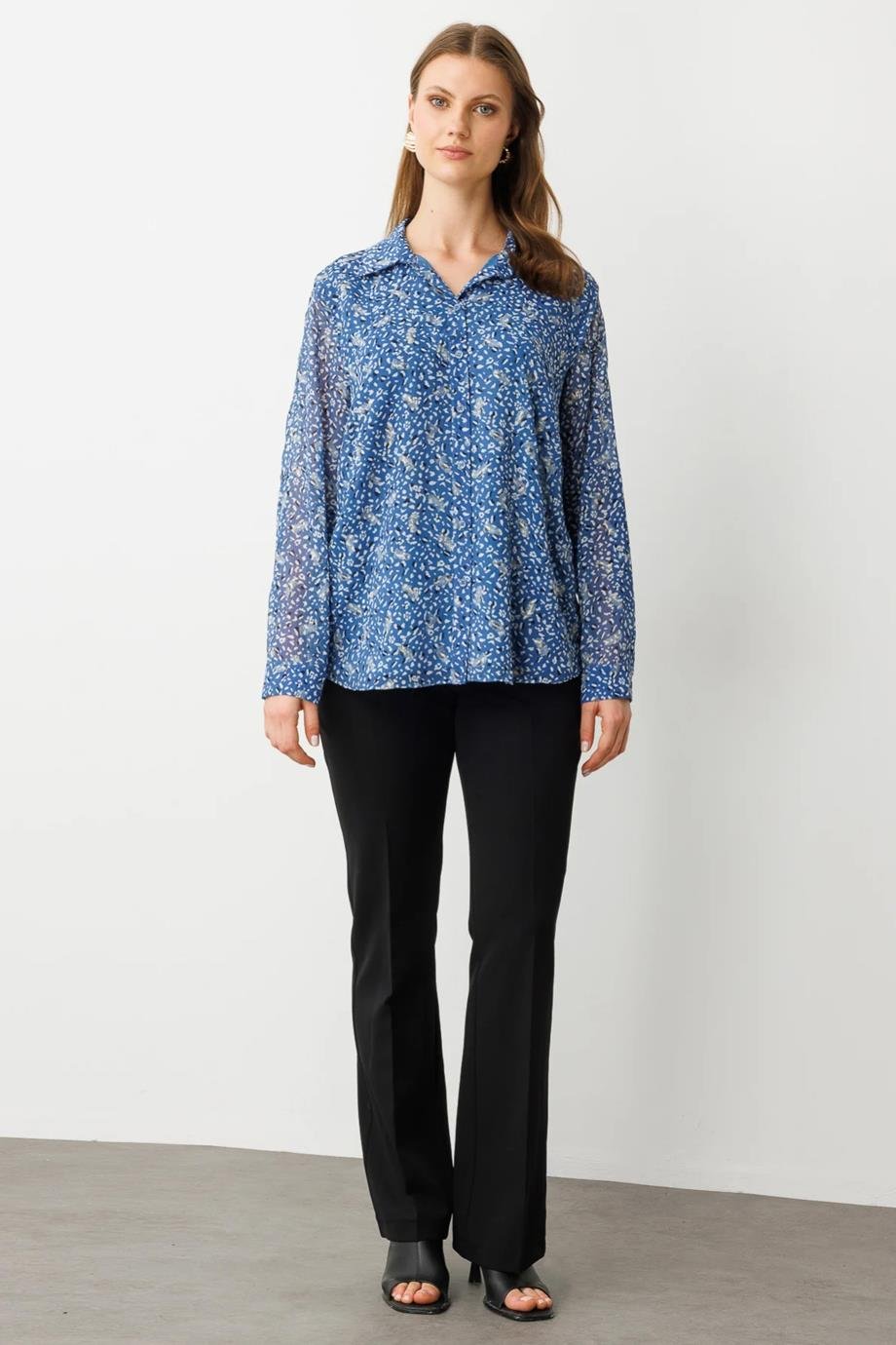 EKOL3522-2Y5 EKOL BLUZİNDİGO