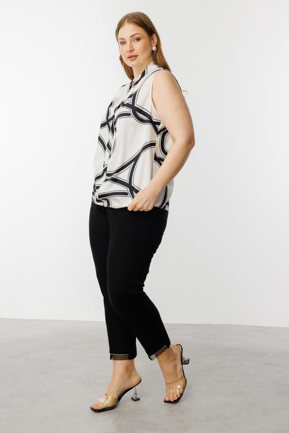 EKOL3564-2Y5 EKOL BLUZSİYAH