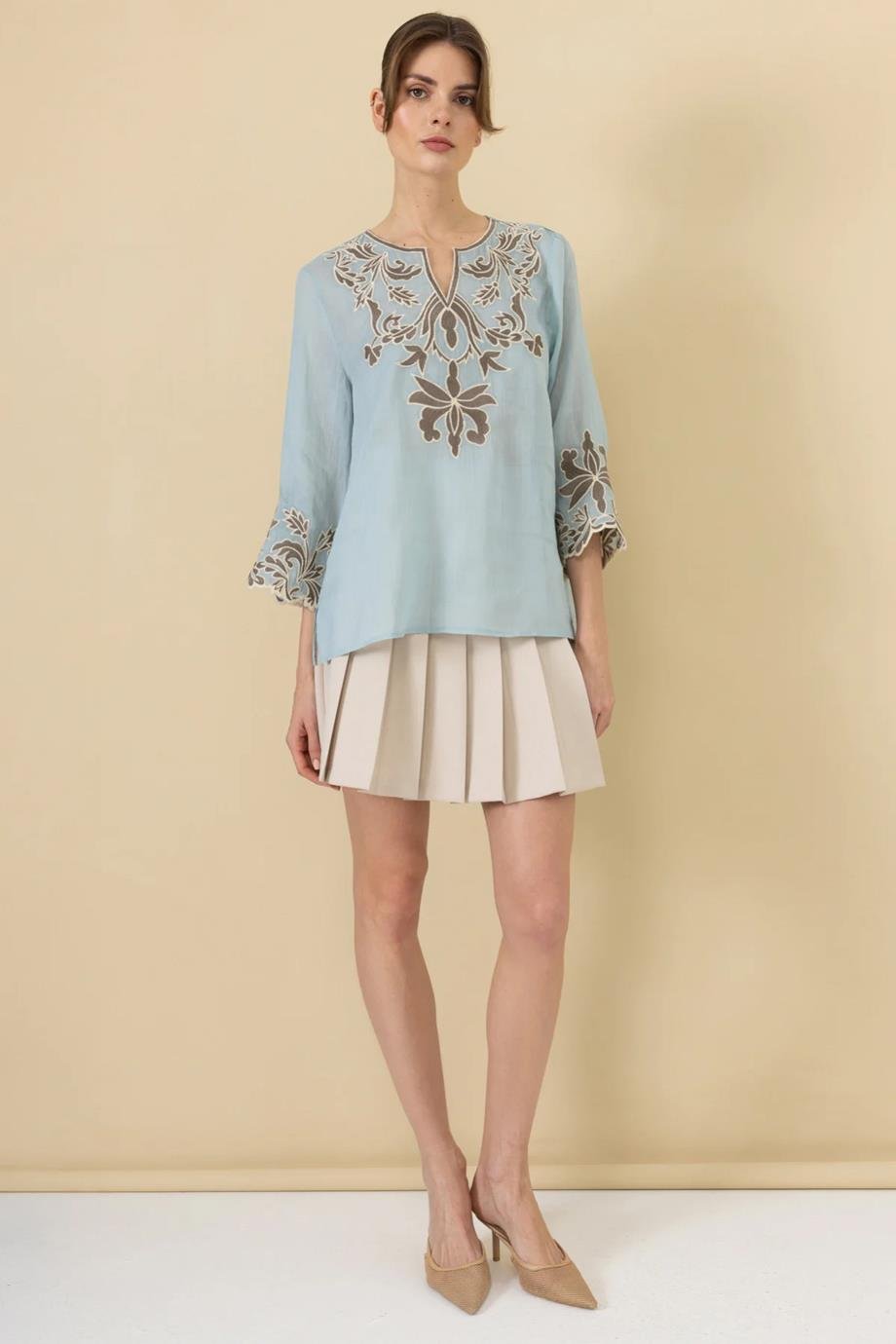 EKOL3934-2Y5 EKOL BLUZMAVİ