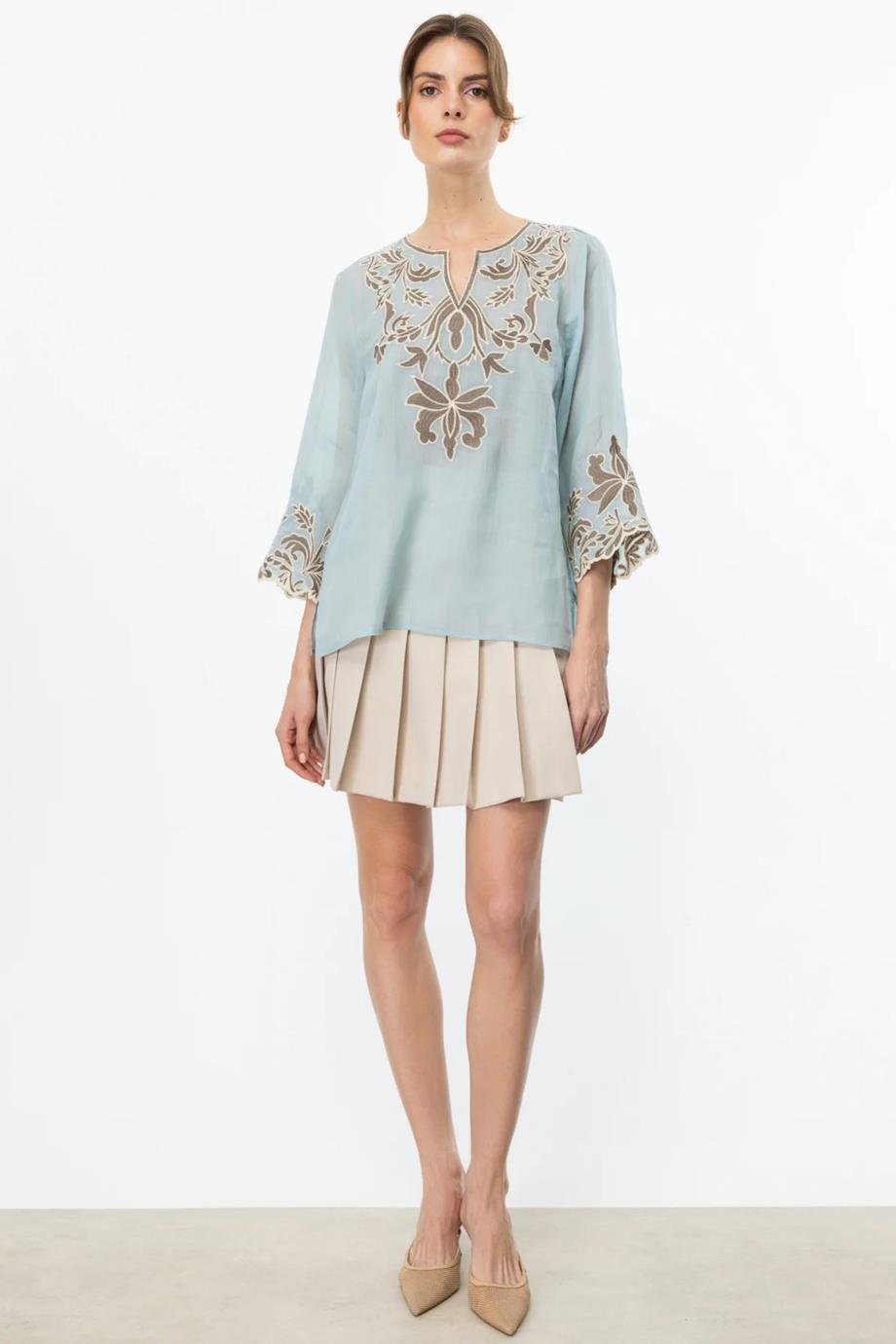 EKOL3934-2Y5 EKOL BLUZMAVİ