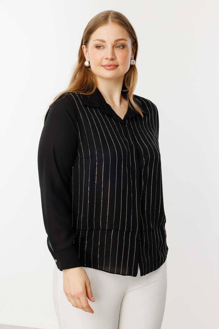 EKOL3984-2Y5 EKOL BLUZSİYAH