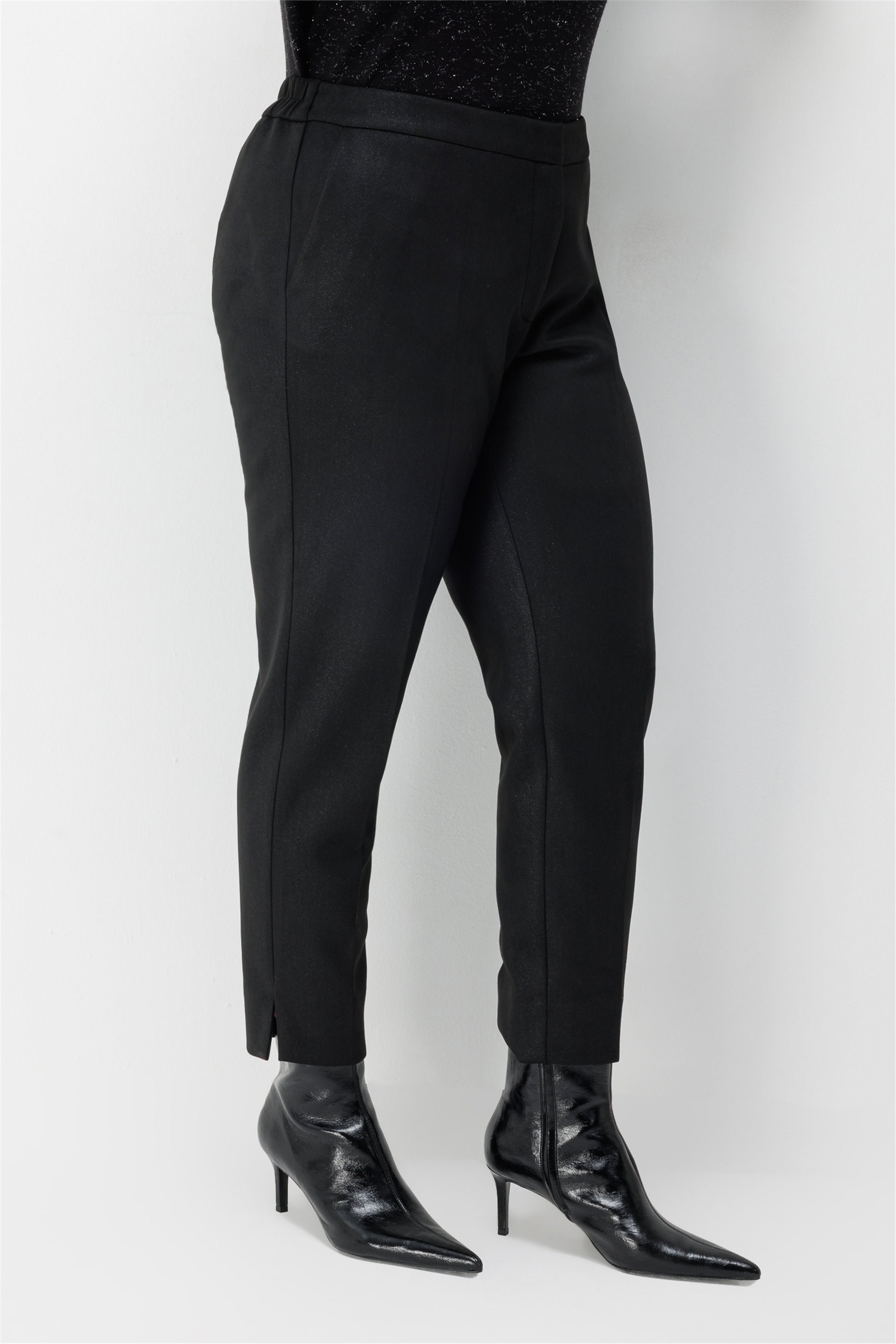 EKOL4551-2K7 EKOL PANTOLON-SİYAH