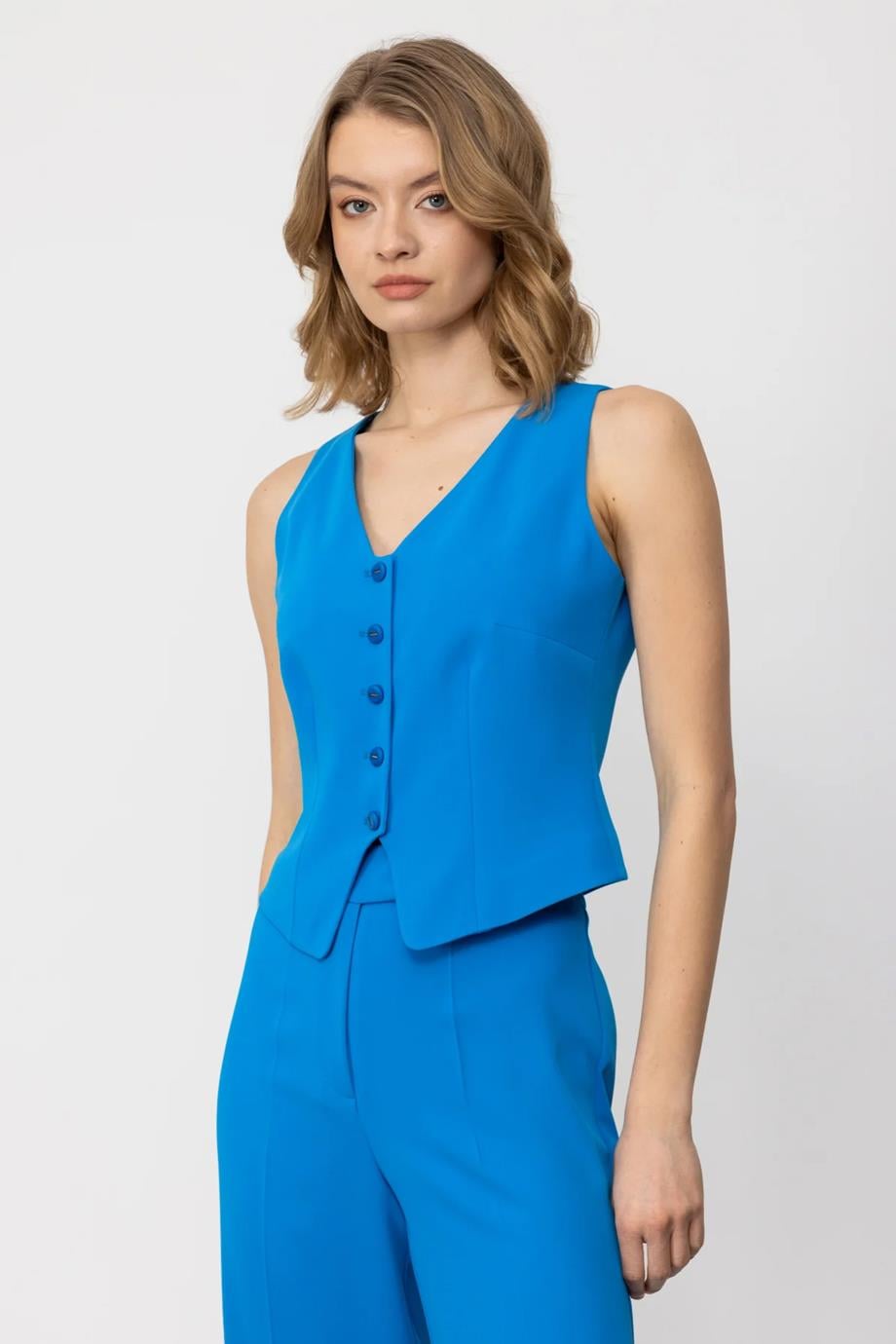 EKOL5038-2Y4 EKOL YELEKMAVİ