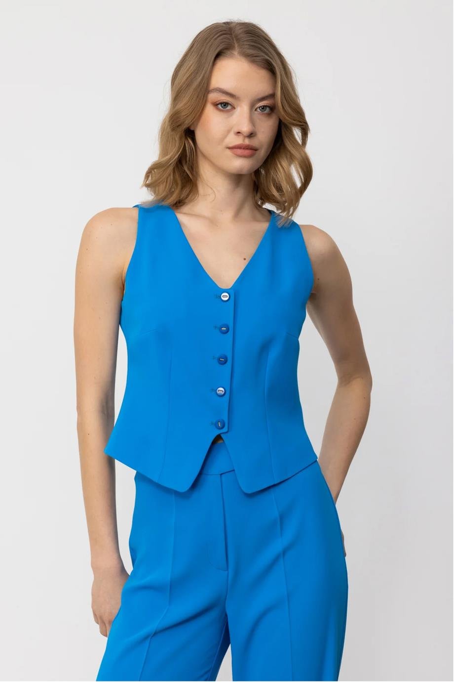 EKOL5038-2Y4 EKOL YELEKMAVİ