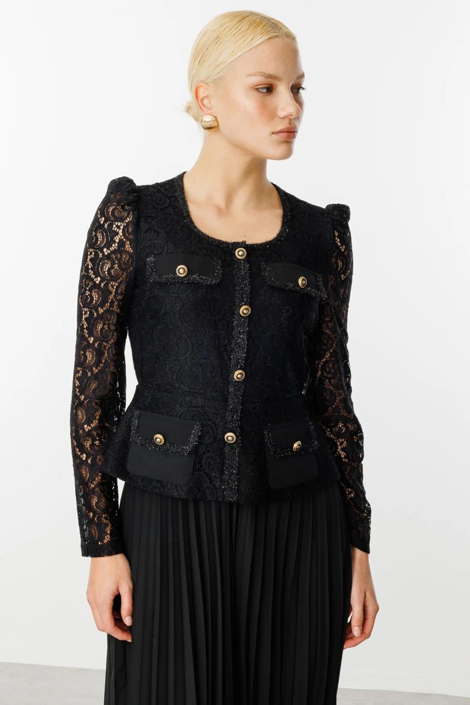 EKOL5186-2Y5 EKOL ELBİSESİYAH