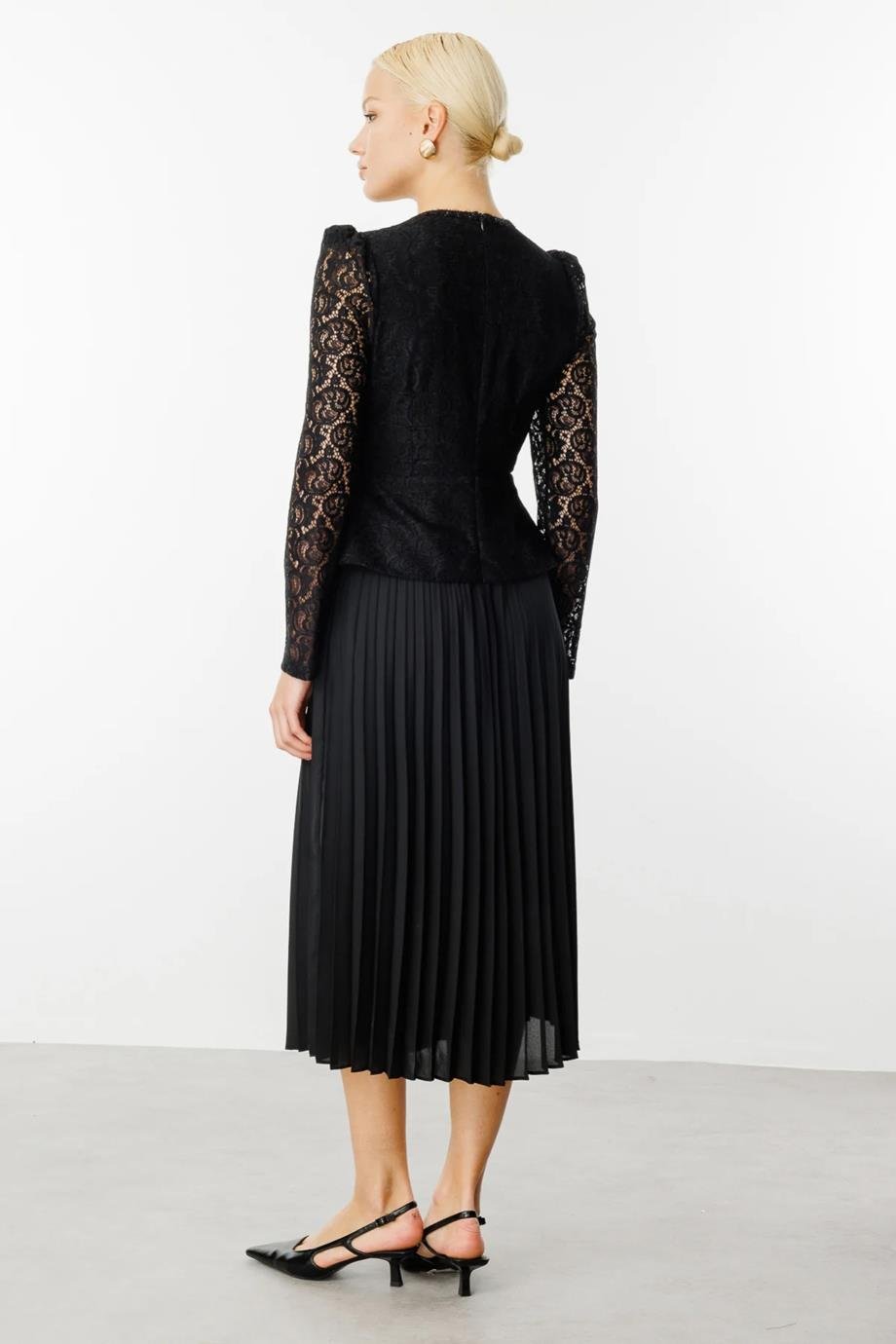 EKOL5186-2Y5 EKOL ELBİSESİYAH