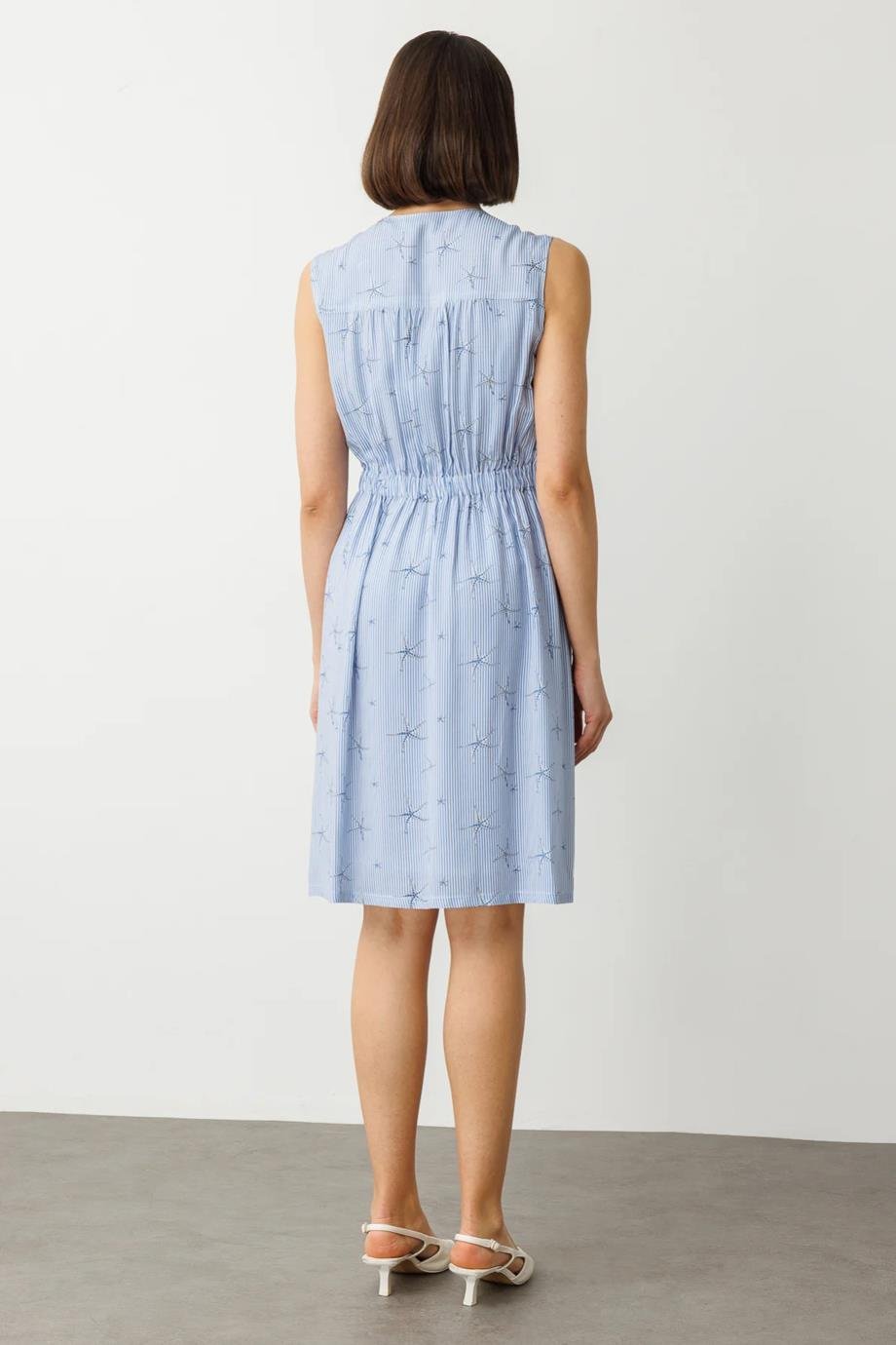 EKOL5214-2Y5 EKOL ELBİSEMAVİ