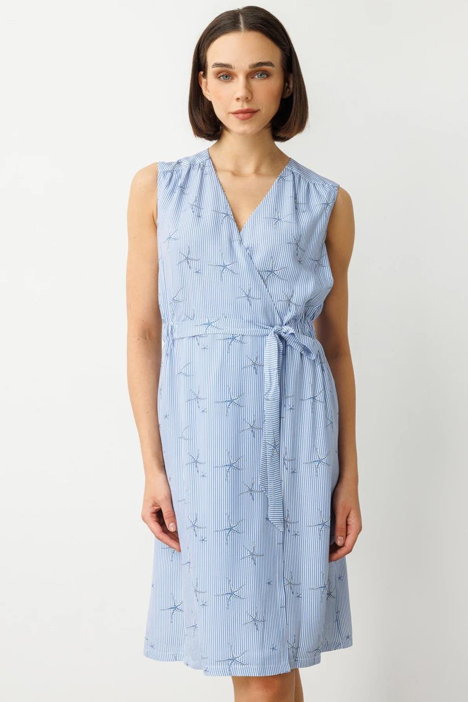 EKOL5214-2Y5 EKOL ELBİSEMAVİ