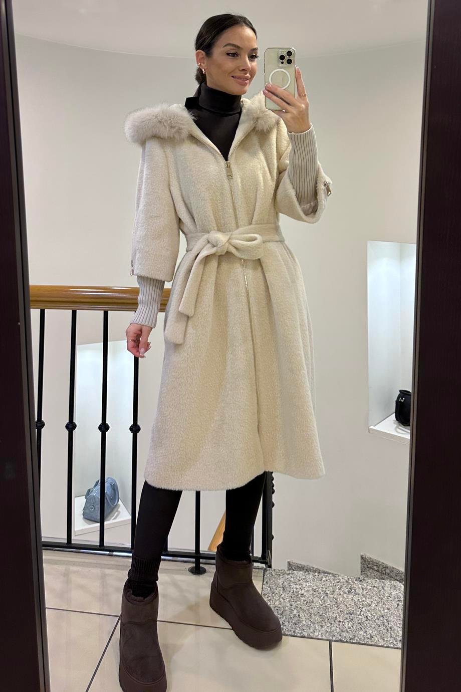 ETRUCCI7253-2K6 ETRUCCI KABAN-AÇIK BEJ