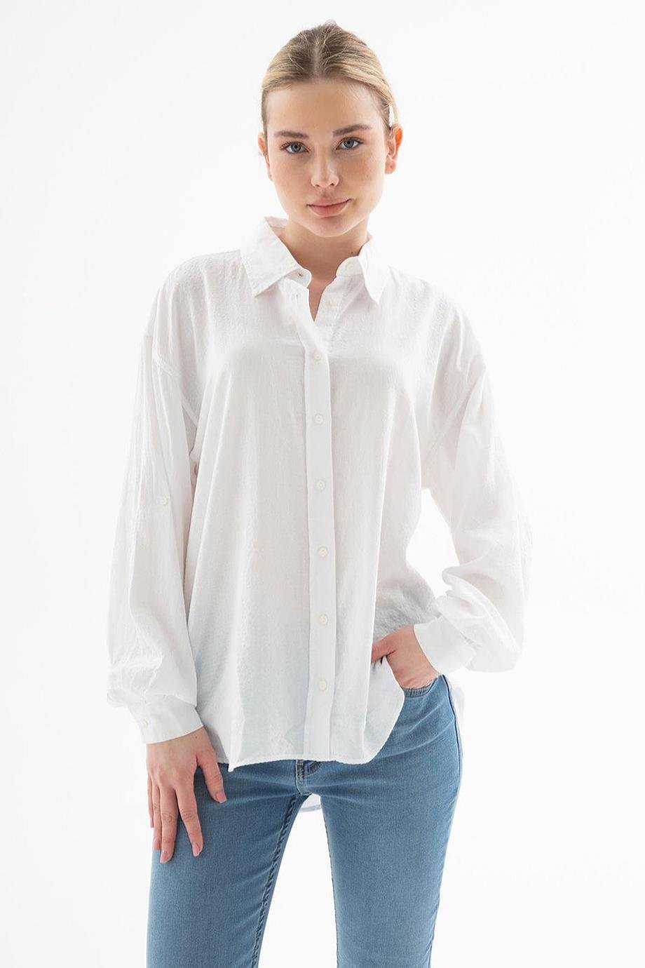 FASHİON FRİENDS0051-2Y5 F.FRIENDS GÖMLEKBEYAZ