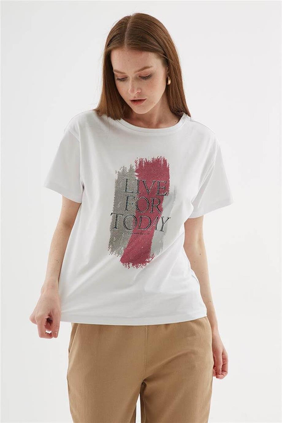 FASHİON FRİENDS0060-2Y5 F.FRIENDS BLUZBEYAZ