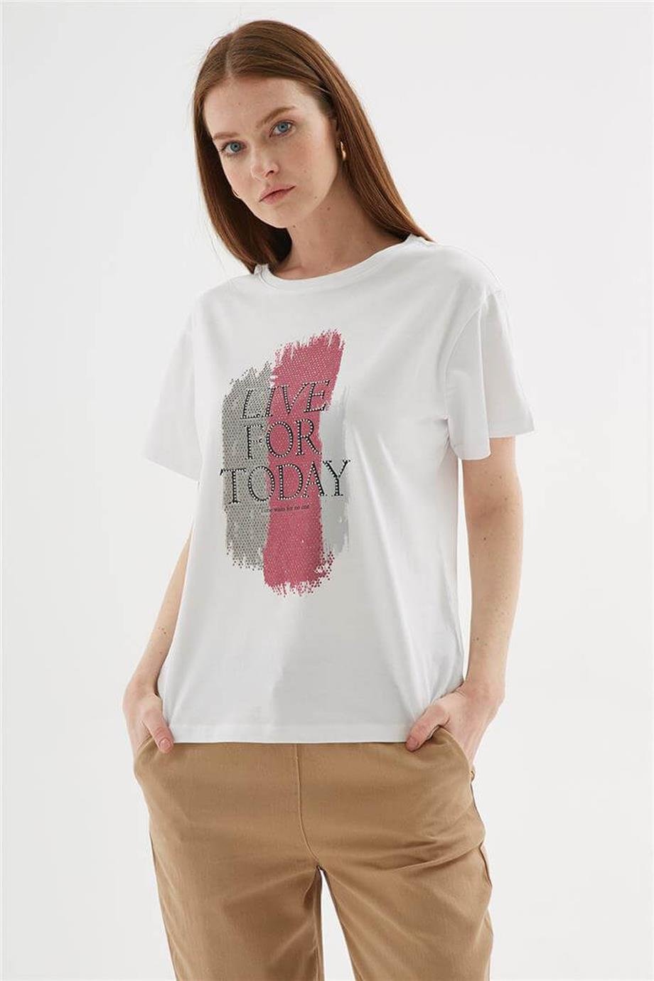 FASHİON FRİENDS0060-2Y5 F.FRIENDS BLUZBEYAZ