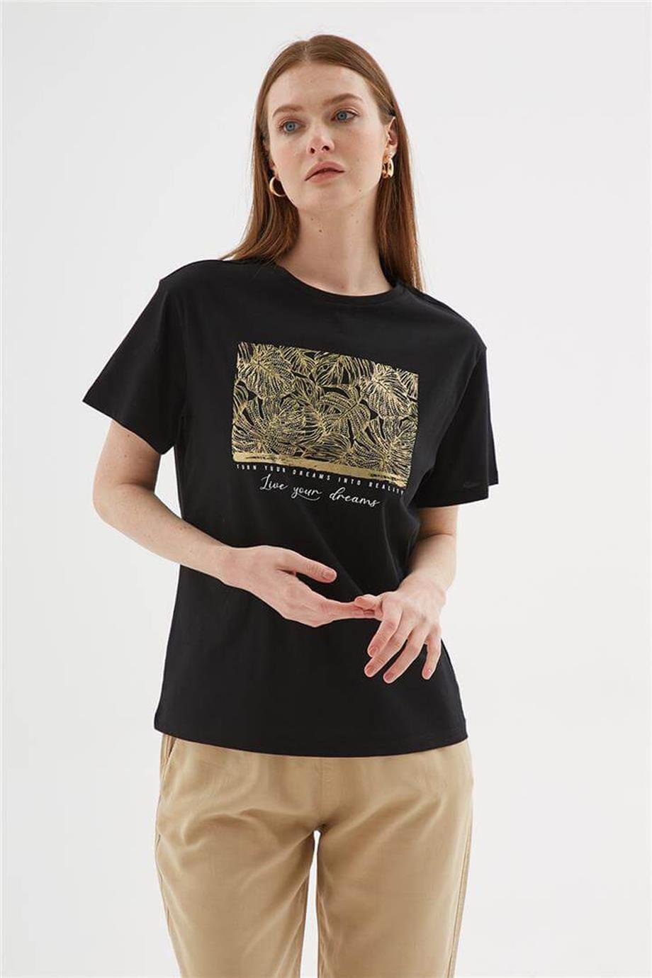 FASHİON FRİENDS0062-2Y5 F.FRIENDS BLUZSİYAH