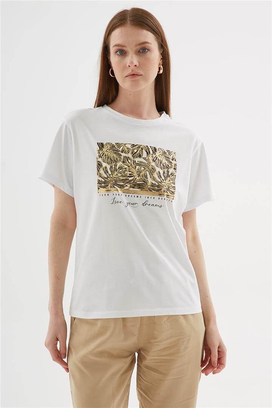 FASHİON FRİENDS0062-2Y5 F.FRIENDS BLUZBEYAZ