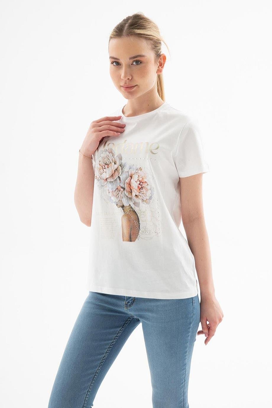 FASHİON FRİENDS0085-2Y5  F.FRIENDS BLUZBEYAZ