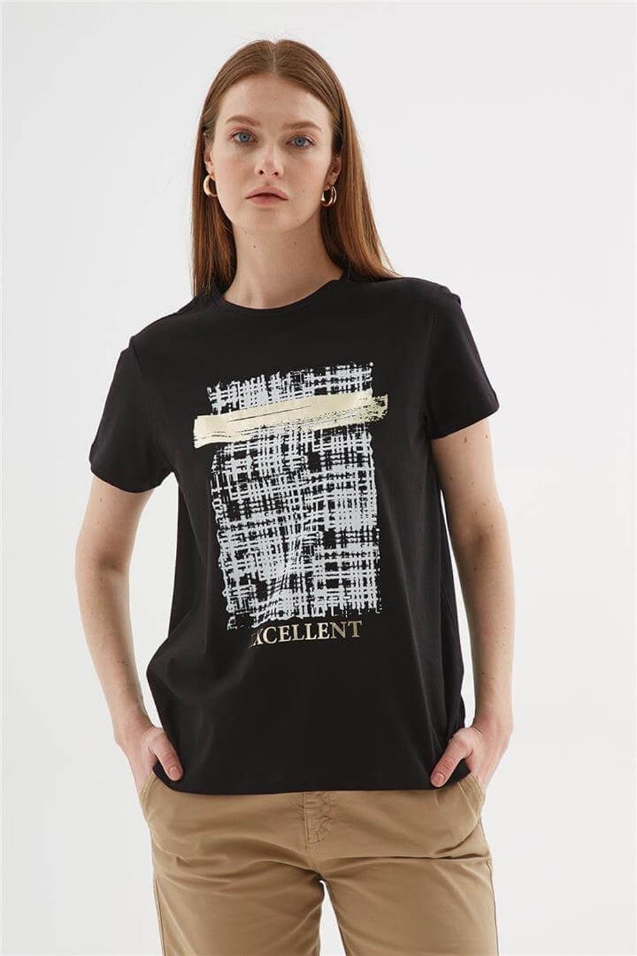 FASHİON FRİENDS0097-2Y5 F.FRIENDS T-SHIRTSİYAH