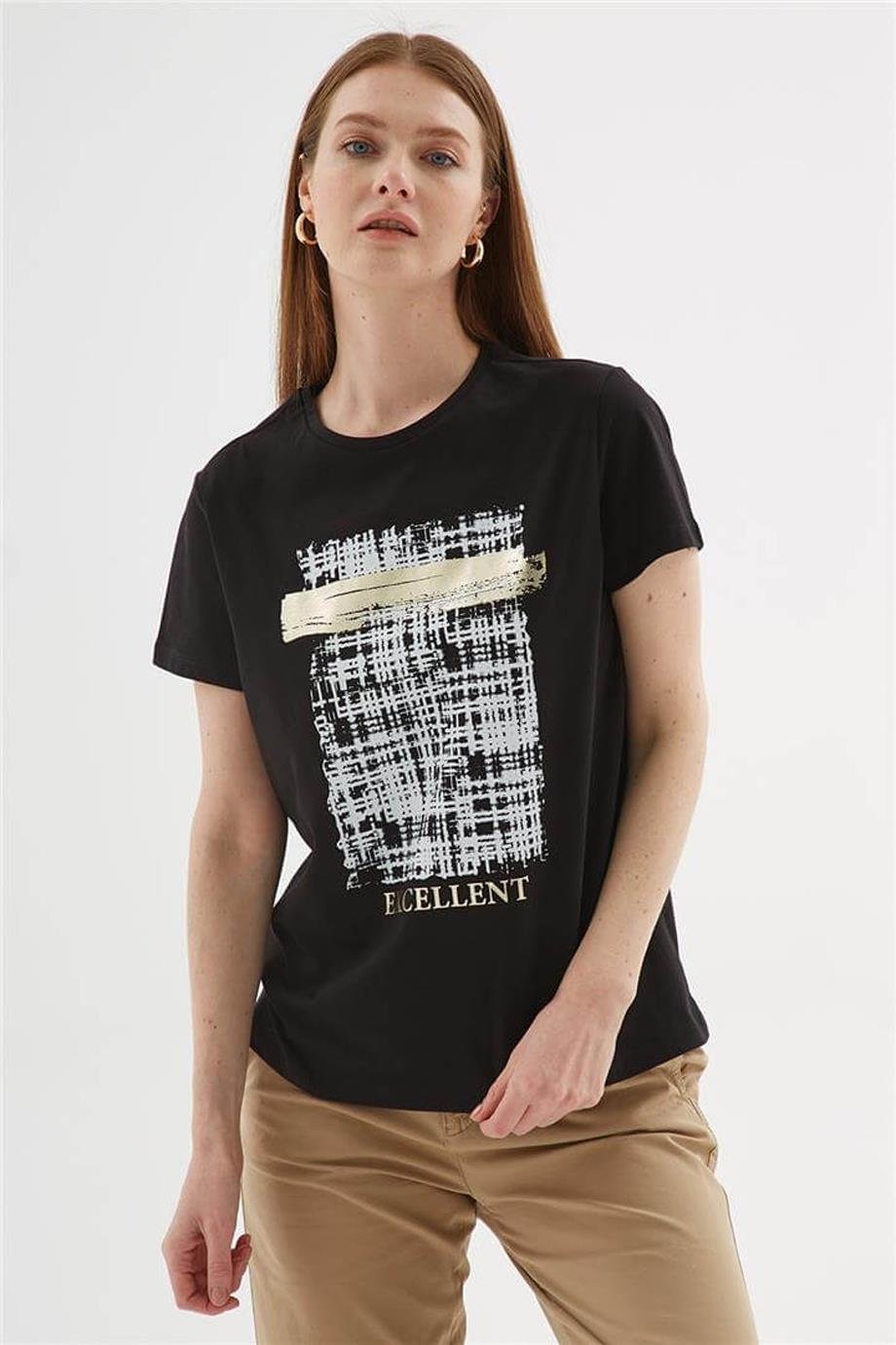 FASHİON FRİENDS0097-2Y5 F.FRIENDS T-SHIRTSİYAH