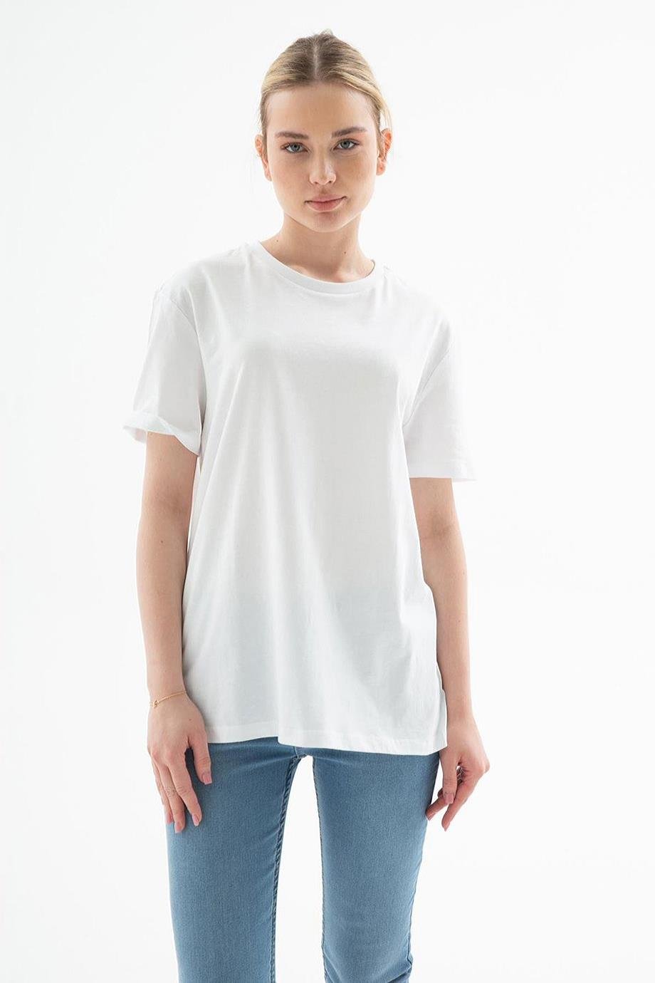 FASHİON FRİENDS0131-2Y5  F.FRIENDS T-SHIRTBEYAZ