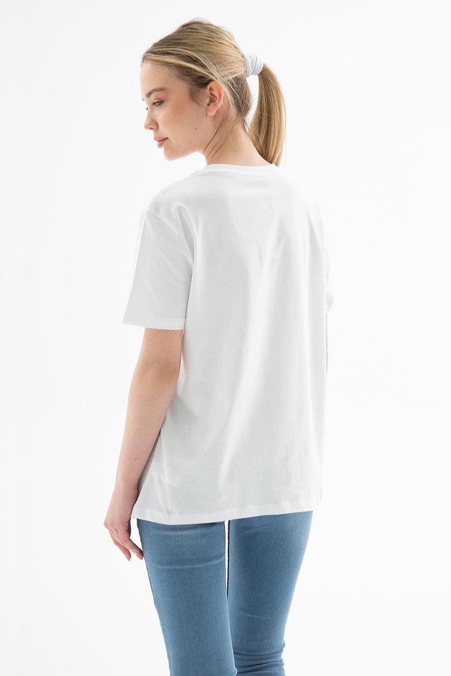 FASHİON FRİENDS0131-2Y5  F.FRIENDS T-SHIRTBEYAZ