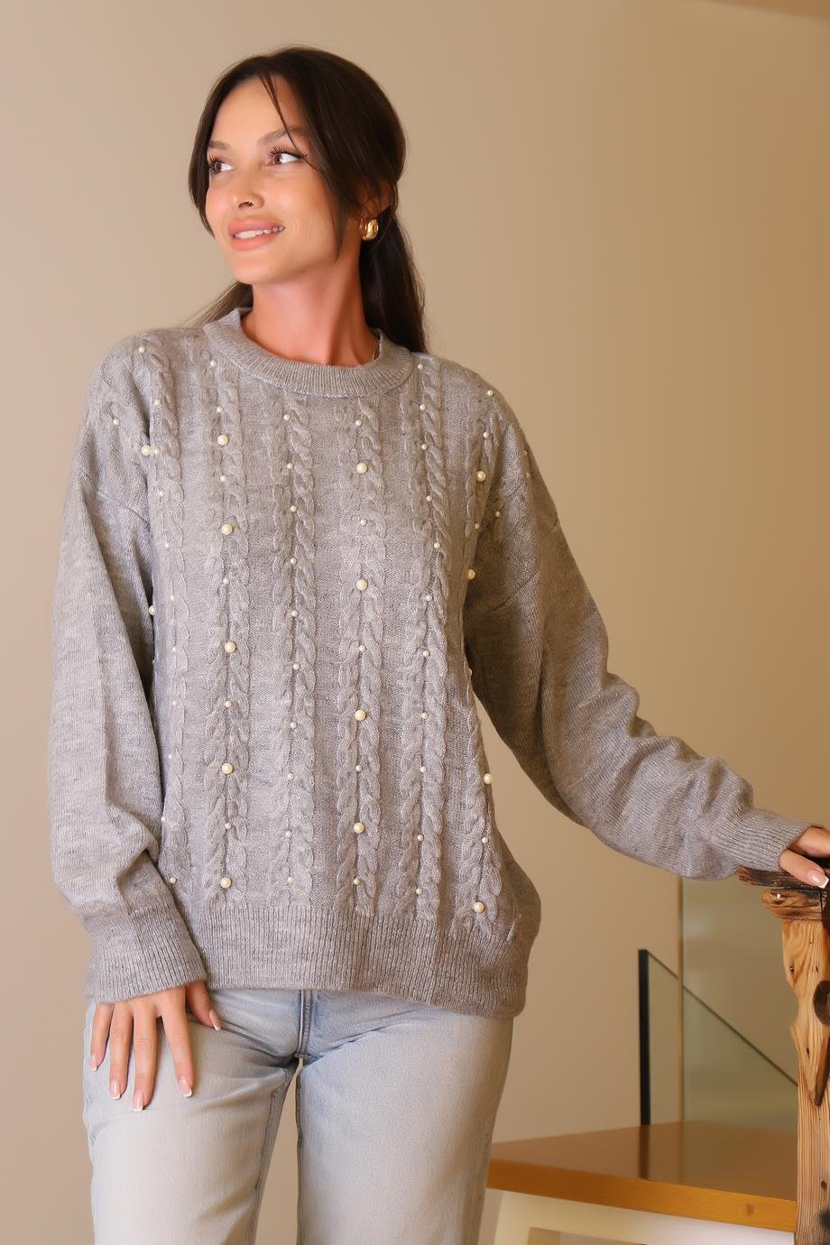 FASHİON FRİENDS0144-2K6 F.FRIENDS KAZAKGRİ MELANJ