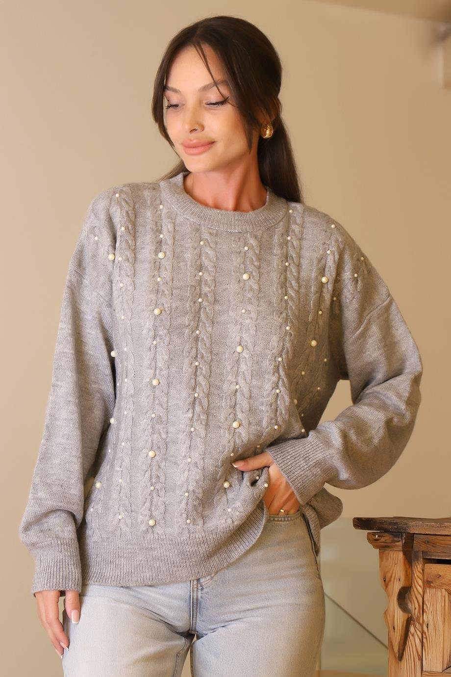 FASHİON FRİENDS0144-2K6 F.FRIENDS KAZAKGRİ MELANJ