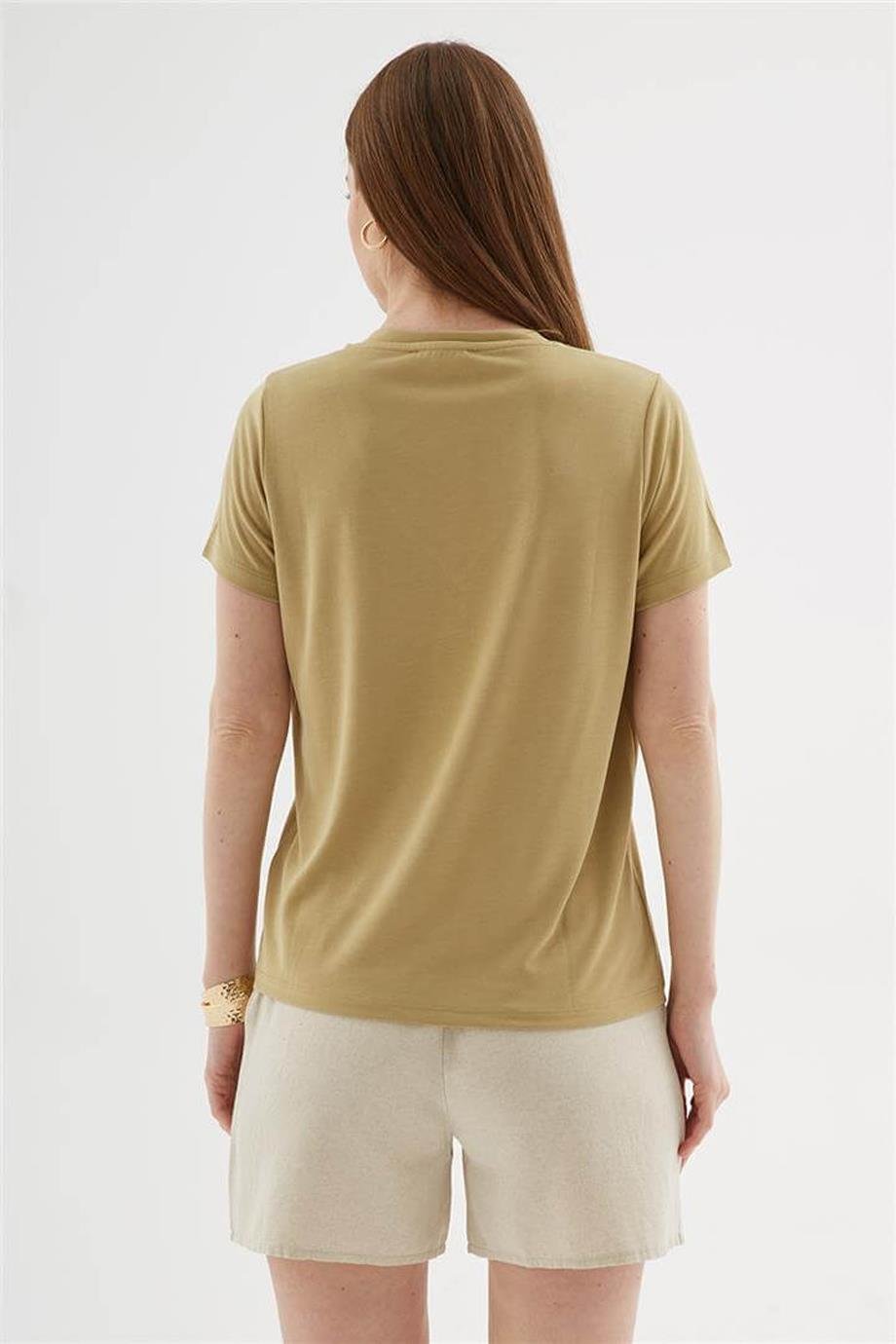 FASHİON FRİENDS0144-2Y5 F.FRIENDS BLUZOLİVE