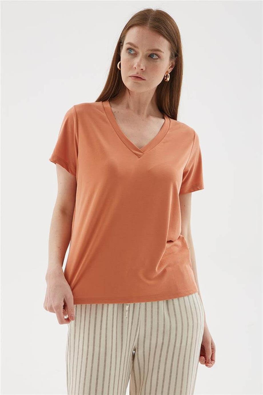 FASHİON FRİENDS0144-2Y5 F.FRIENDS BLUZORANJ