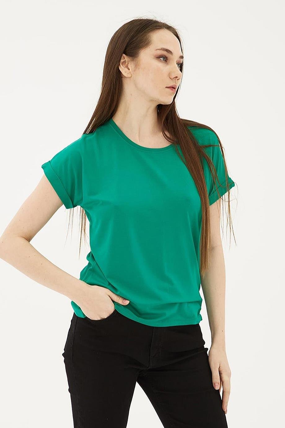 FASHİON FRİENDS0194-2Y5 F.FRIENDS BLUZYEŞİL