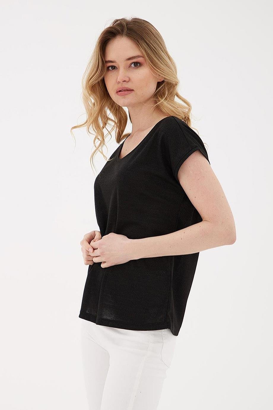 FASHİON FRİENDS0202-2Y5 F.FRIENDS BLUZSİYAH