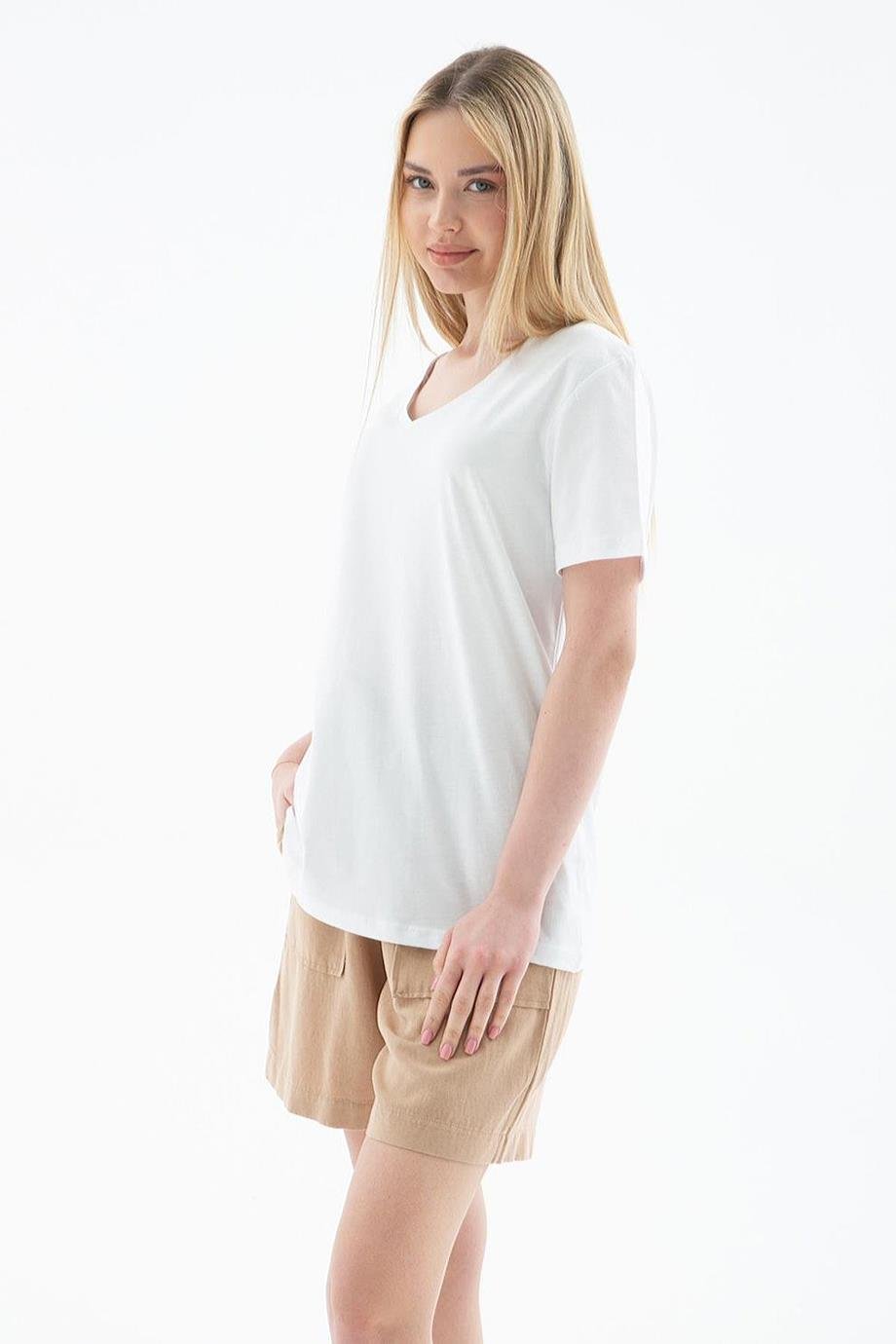 FASHİON FRİENDS0248-2Y5 F.FRIENDS T-SHIRTBEYAZ