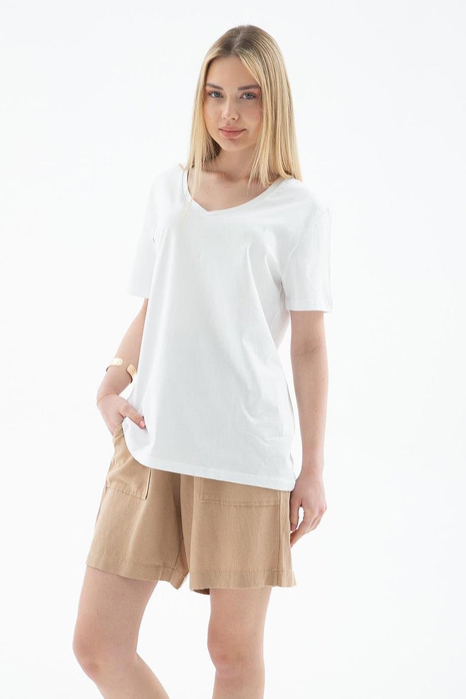 FASHİON FRİENDS0248-2Y5 F.FRIENDS T-SHIRTBEYAZ