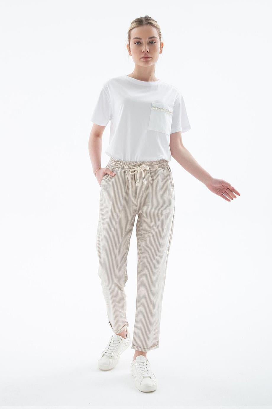 FASHİON FRİENDS0344-2Y5 F.FRIENDS PANTOLONBEJ