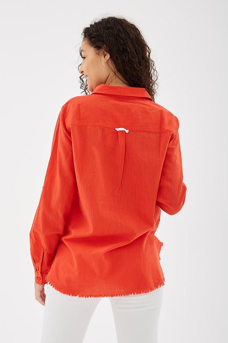 FASHİON FRİENDS0390-2Y5 F.FRIENDS GÖMLEKKIRMIZI