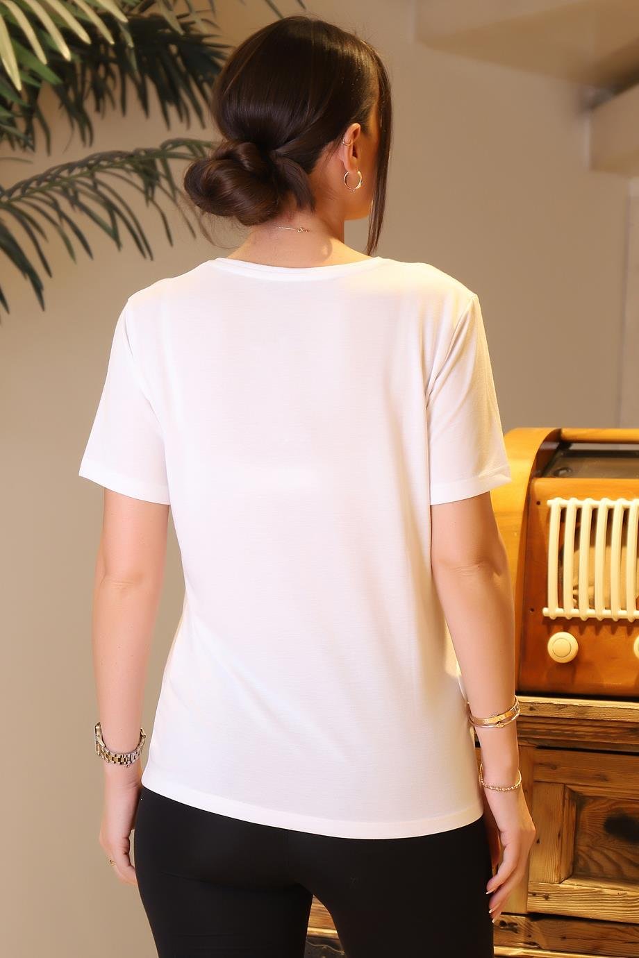 FASHİON FRİENDS0716-2Y4 F.FRIENDS TSHIRTBEYAZ