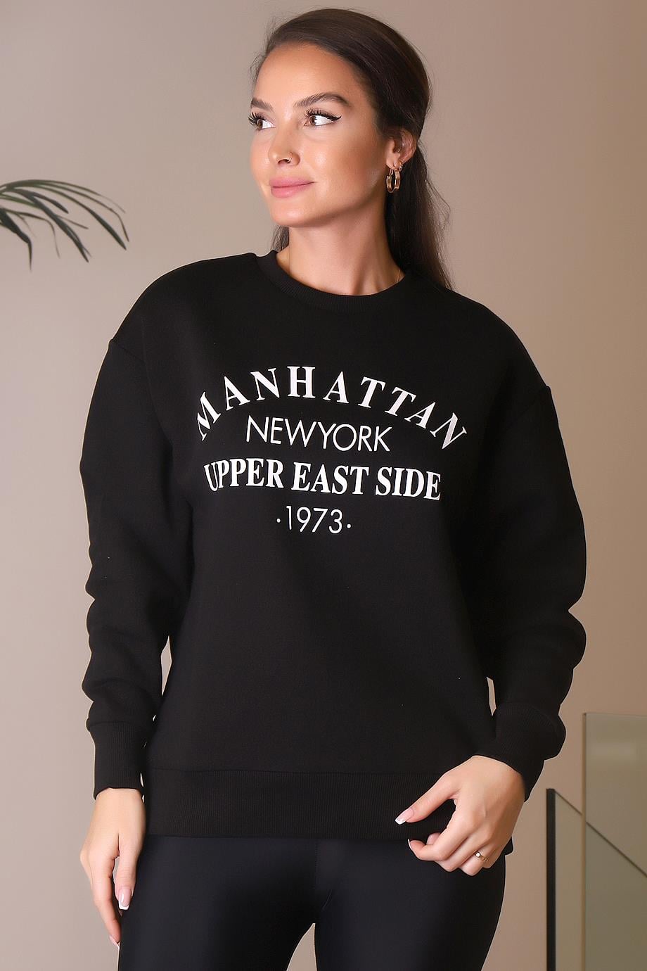 FASHİON FRİENDS0844-2K4 F.FRIENDS SWEATSİYAH