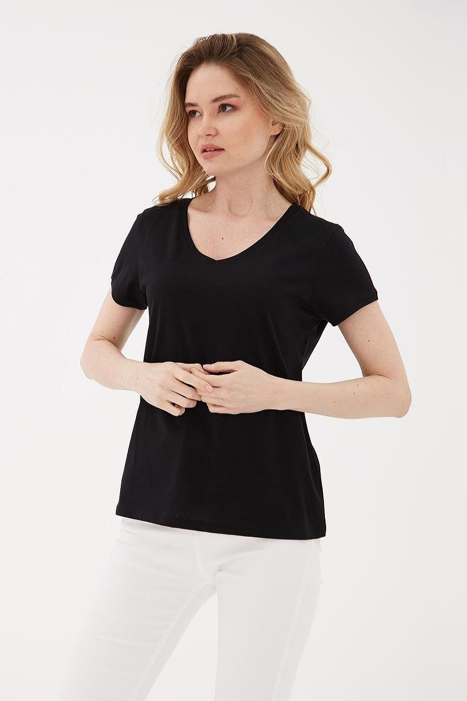 FASHİON FRİENDS0932-2Y5 F.FRIENDS T-SHIRTSİYAH