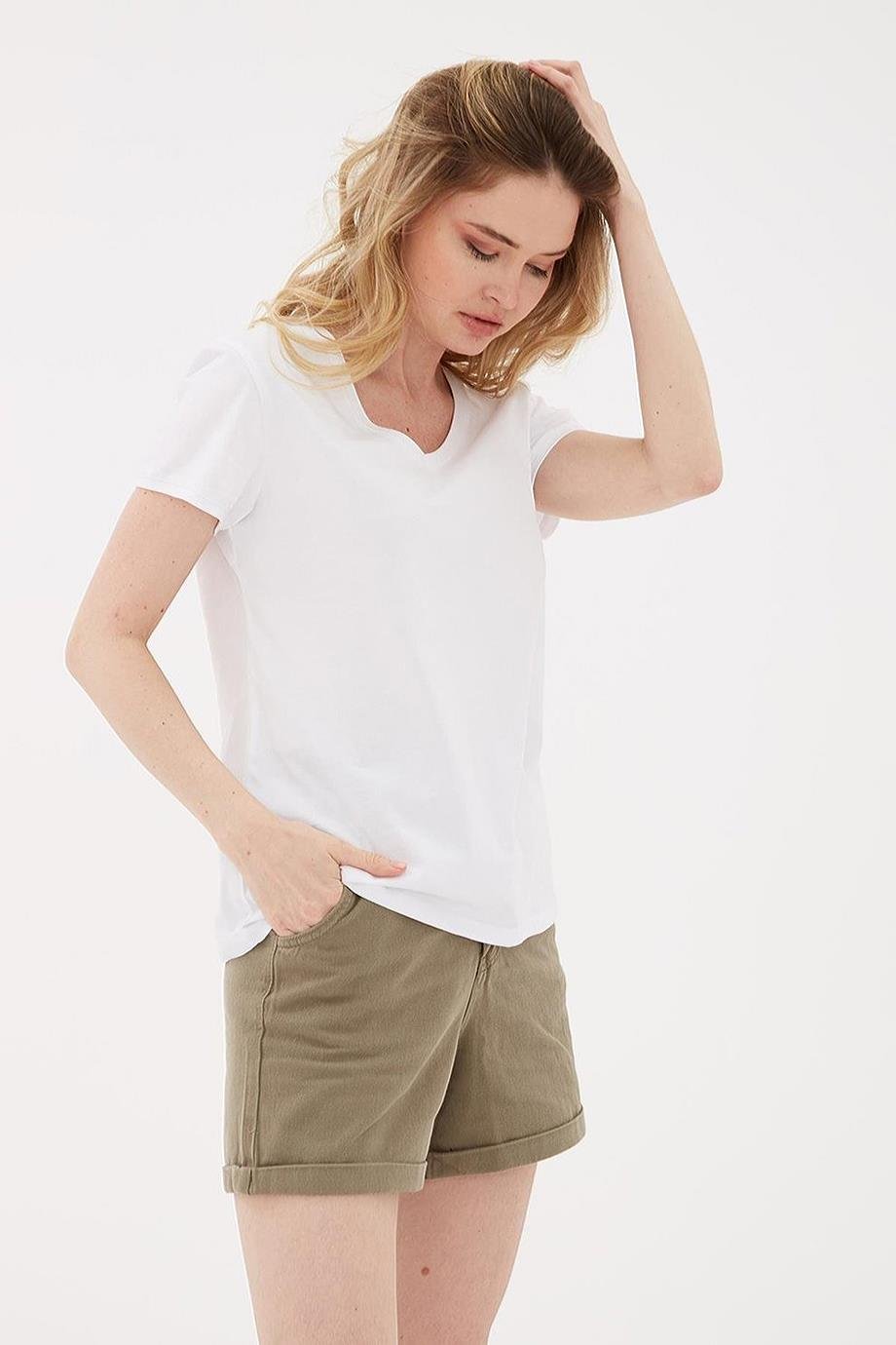 FASHİON FRİENDS0932-2Y5 F.FRIENDS T-SHIRTBEYAZ