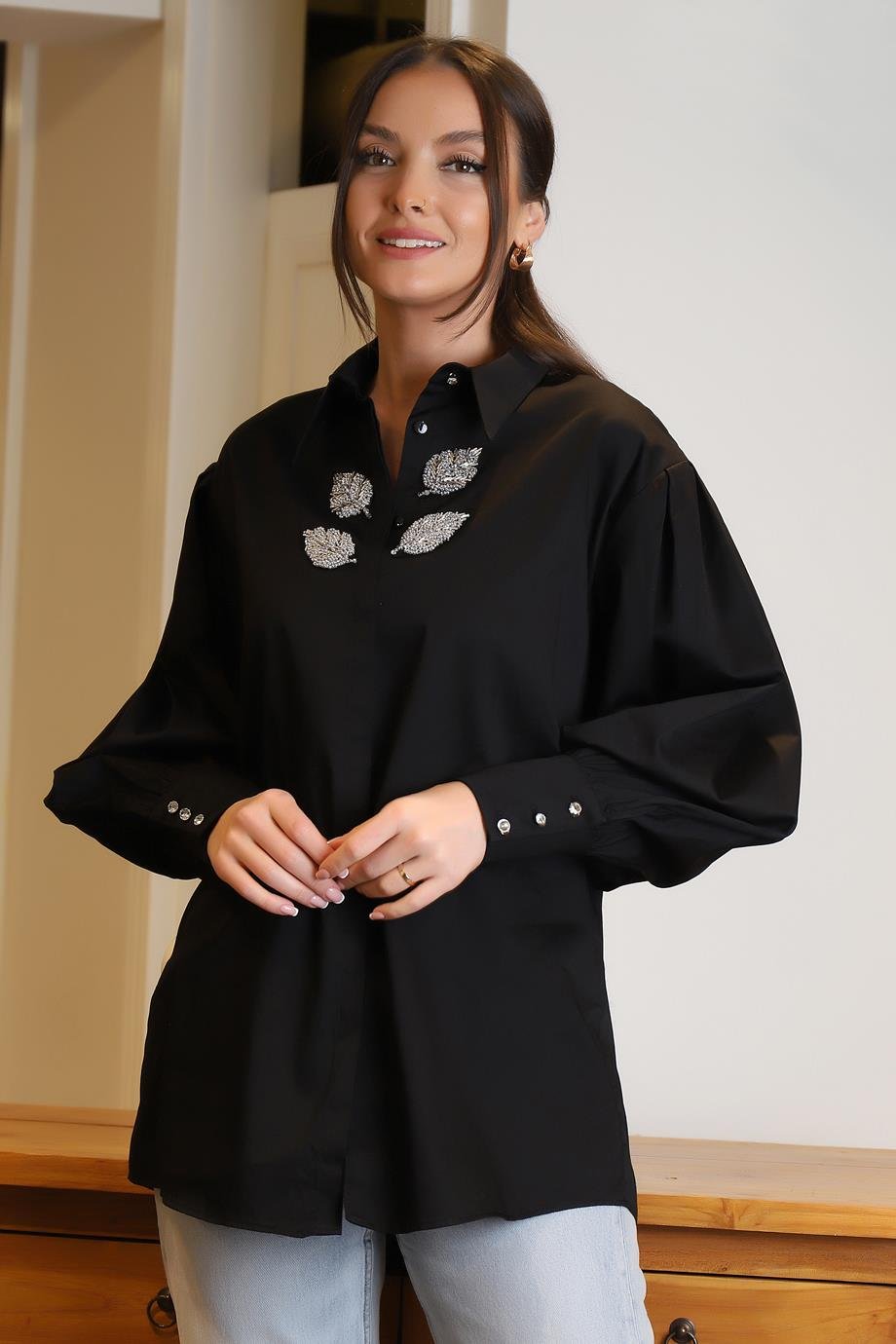 GHİSA4525-2Y4 GHISA TUNİKSİYAH