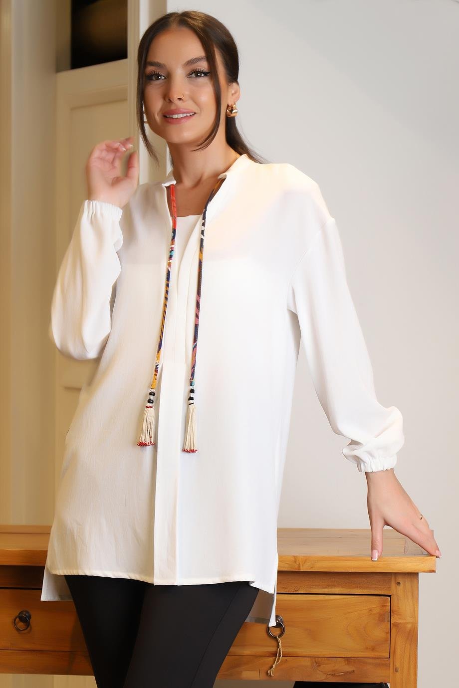 HUKKA4016-2Y4 HUKKA BLUZEKRU